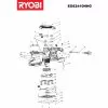 Ryobi S605D Spare Parts List Type: 1000024807